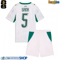 Maglie da calcio Senegal Idrissa Gueye #5 Prima Maglia Bambino Mondiali 2026  Manica Corta (+ Pantaloni corti)